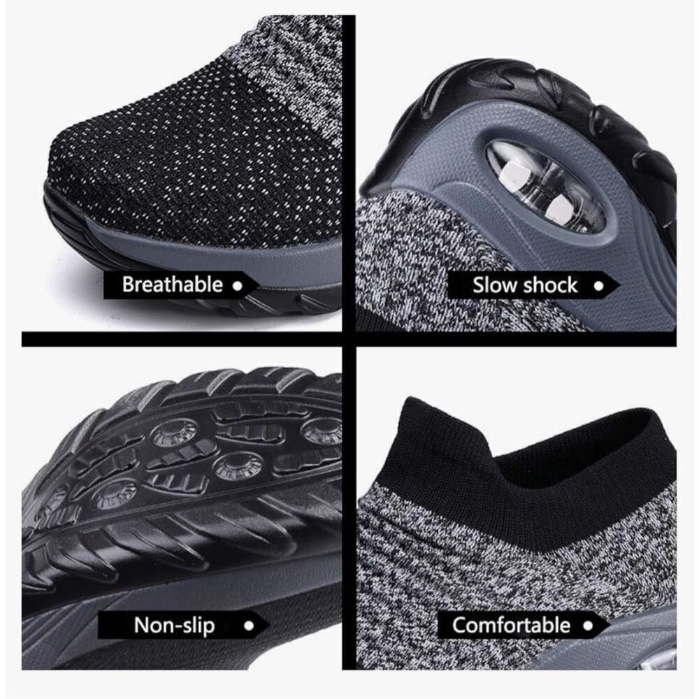 Women’s New In Box Air Cushion Slip On Sneakers - Picture 3 of 5